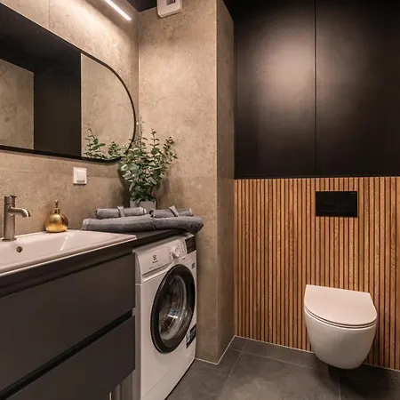 Apartly - Cisza W Nowoczesnym Stylu & Parking Stettin